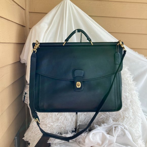 COACH BEEKMAN BLACK SHOULDER MESSENGER BAG 5266 4 - Picture 11 of 13